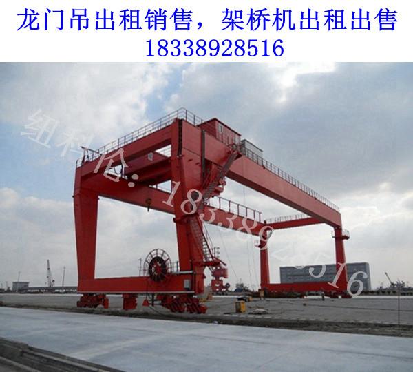 介绍一下轮胎式龙门吊的优缺点