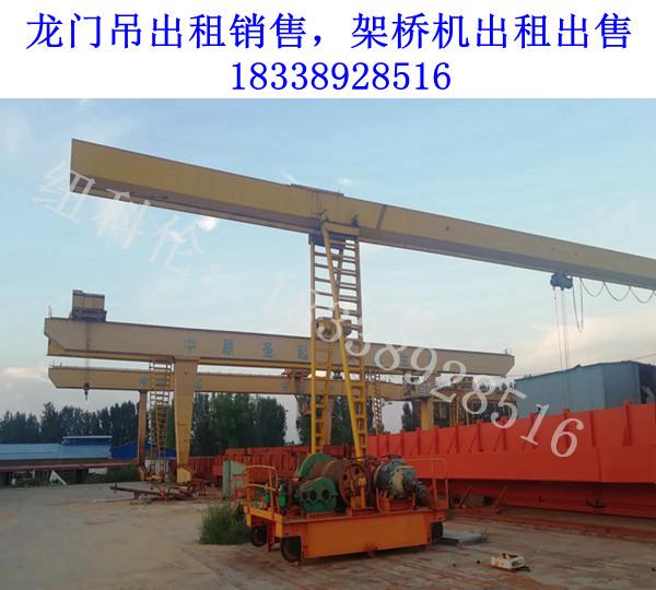 河北张家口起重机厂家外悬龙门吊的自动化应用